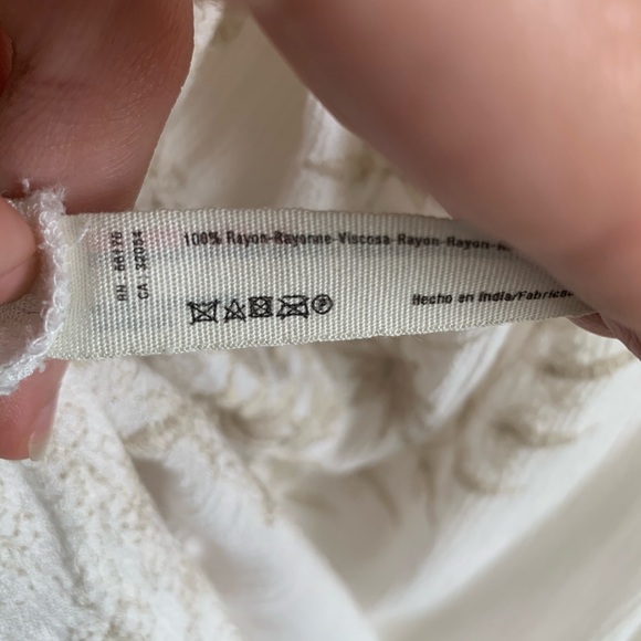 Free People | Meadows of Medallion White Dress - Picture 7 of 10